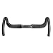TOSEEK Carbon Fiber Bent Bicycle Handlebars Mountain Bike Road Bike Handlebar Drop Bar Black