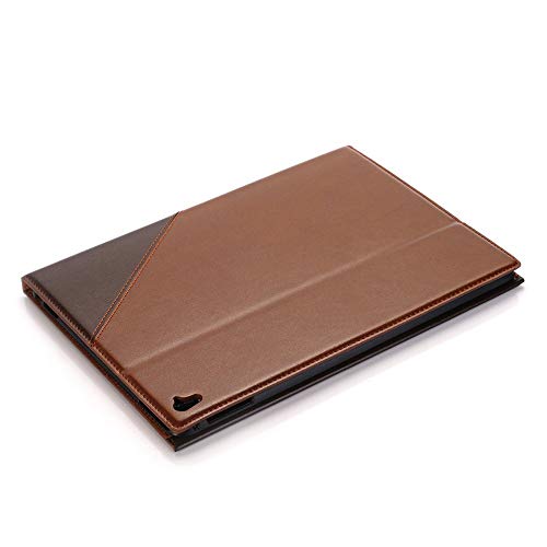 iPad Mini 4 Cover, YiMiky PU Leather Case Slim Full Body Protective Cover Ultra Slim Book Style Folio Stand with Card Slots Magnetic Smart Case Cover for 7.9 inch iPad Mini 4 - Brown
