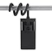 Versatile Twist Mount for Ring Stick Up Camera, Flexible Gooseneck-Like Mount - Attach Your Camera Wherever You Like Without Tools or Wall Damage - by Wasserstein (Black)