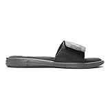 Under Armour Men's Ignite V Slides, Graphite/Black/Metallic Silver, 12 D(M) US