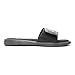 Under Armour mens Ignite V Slide Sandal, Graphite (040)/Black, 12
