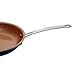 California Home Goods 9.5” Non-Stick CermiTech Frying Pan, Oven Safe, Dishwasher Safe, Scratch Proof, Ceramic Titanium Blend, Copper Colored - CHG-FRY-9PT5