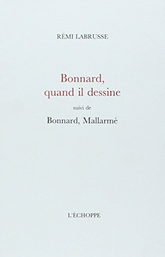 Bonnard, quand il dessine