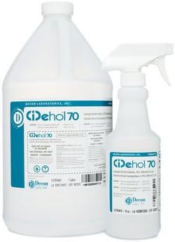 8432 - Trigger Spray Bottle - CiDehol 70, Decon Labs - Case of 12 (32oz)