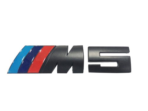 Dian Bin- M5 Colorful Flag Black Metal Sticker Vehicle-logo Emblem By BMW Available