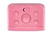 MoKo Kids Alarm Clock for Bedroom, Small Size with Large Digital Display and Backlight, Table Desk Clock Battery Operated, Easy to Use and Set, Pink