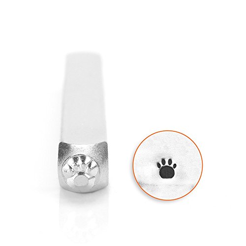 ImpressArt- 3mm, Paw Print (Small) Design Stamp