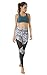 QUEENIEKE Women's Medium Support Strappy Back Energy Sport Bra Cotton Feel Size M Color Teal