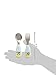 Skip Hop Toddler Utensil Set Fork and Spoon Set, Dishwasher Safe, Giraffe