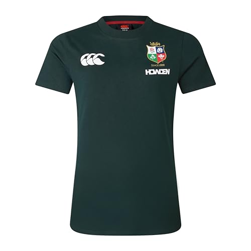 Canterbury Katoenen jersey met Britse en Ierse leeuwen voor dames, Scarabee, 8