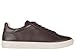 Armani Jeans men's shoes leather trainers sneakers bordeaux