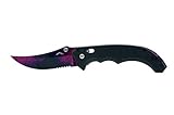 Rhingo Elite Op Flip Knife Folding G10 Handle Tactical Serrated Blade Survival