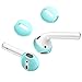 {Fit in The case} DamonLight Airpods Earpods Covers Anti-Slip Silicone Soft Sport Covers Accessories Apple AirPods Earbud airpods eartips 2 Pairs (Ice Blue) primary