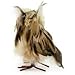 Christmas Feathered OWL Bird Figure 5
