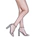 Guilty Heart Guilty Shoes Womens Comfort Open Toe Ankle Strap Chunky Block High Heel | Sexy Dress Formal Party Sandal