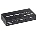 ROOFULL 8K HDMI Switch with Remote Support HDR10, Dolby Vision/Atmos (Silver)