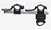 Hollywood Racks, Baja, Trunk Mount Rack, Bikes: 2, Silver/Black