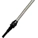 Flexible Engine Dipstick with Black Handle for Small Block Chevy SBC 1980 & Later