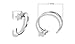 Star Hoop Earrings 925 Sterling Silver Cute Studs for Women Cartilage Sensitive Ears Tiny Small Hoops