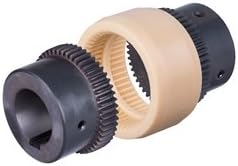 Hub part for toothed coupling BOS II size 38 bore 22mm with keyway sintered metal hub diameter 58mm length 35mm