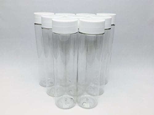 Empty Scratched Sensory Bottles, 8 oz, Set of 9 Bottles