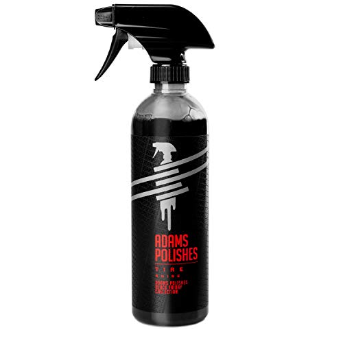 Adam's Tire Shine - Achieve a Lustrous, Dark, Long Lasting Shine - Non-Greasy and No Sling Formulation (Limited Edition)