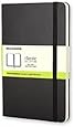 Moleskine Classic Notebook, Large, Plain, Black, Hard Cover (5 x 8.25) (Classic Notebooks)