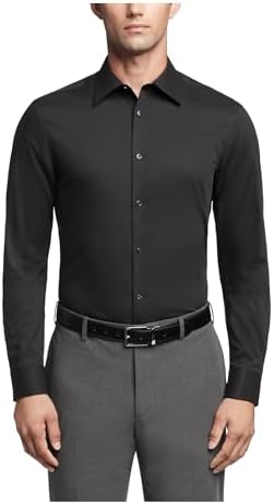 calvin klein ultra slim fit dress shirt Cotton Herringbone Slim Fit Dress Shirt