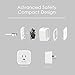 VOCOlinc PM1, Smart Wi-Fi Outlet Plug Socket, Works with Apple HomeKit, Alexa and Google Assistant, Energy Monitoring, Adjustable Night Light, No Hub Required, 2.4GHz (2 Pack)