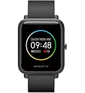 Amazfit Bip S Lite Smart Watch Fitness Tracker for Men, 30 Days Battery Life, 1.28”Always-on Disp...