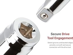 TEKTON 1/2 Inch Drive x 19 mm Deep 6-Point Socket