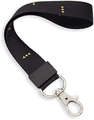 SENLLY Hand Wrist Lanyard Premium Quality Wristlet Strap with Metal Clasp, for Key Chain, Camera, Cell Mobile Phone, Charms, Lightweight Items etc