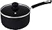 Utopia Kitchen 3 Quart Premium Aluminum Alloy Saucepan with Lid - 8 Inches - Riveted Handle - Multipurpose Use for Home Kitchen or Restaurant
