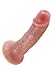 Pipedream King Cock Dildo, Flesh, 6 Inch