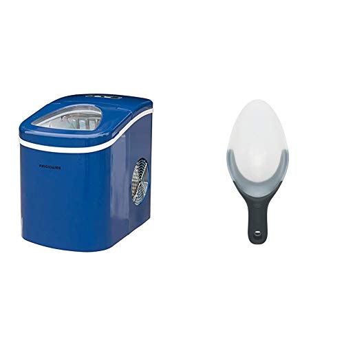 Frigidaire EFIC108BLUE Countertop Portable, Compact Ice Maker, Blue