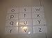 26 Laminated Lowercase Alphabet Flashcards.