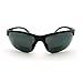JuicyOrange Mens Sunglasses with Bifocal Reading Lens Half Rim Sports Fashion (Black, 1.5)