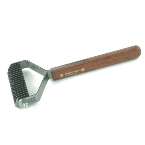 Mars Wide Coat King Professional Dog Grooming Comb Hair Rake - 18 Tooth
