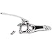 WINOMO Archtop Hollow Semi-Hollow Jazz Guitar Chrome Vibrato Tremolo Bridge