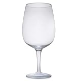 Unique Jumbo Giant Wine Glass - Big Extra Large Size 750 ml Party Drink Dispenser Cool Fancy Bar Drinking Glasses Elegant Beverage Goblet for Occasions -Holds Full Bottle of Wine by Perfect Life Ideas