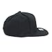 CALI Bear on Round Lether Patch Snapback Cap, California Republic hat (Black)