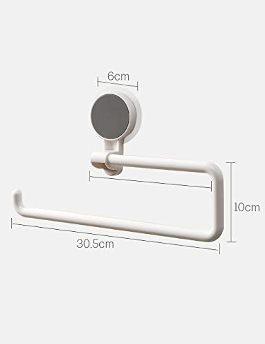 Large Paper Towel Holder Wall Mount Under Cabinet Kitchen Hanging Toilet Paper Towel Holder Gifts For Women & Men