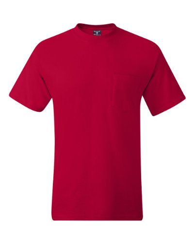Hanes Short Sleeve Beefy Pocket T-Shirt Big Sizes - 5190x