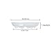 Idyllize 15 Pack Assorted Sizes 6 8 10 Inch Clear Thick Plastic Heavy Duty Sturdy Plant Saucer Drip Trays for pots, 5 Pieces of Each Size (Assorted Sizes 6”, 8”, 10”)thumb 2