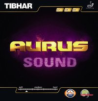 Tibhar AURUS SOUND TABLE TENNIS RUBBER (Black, 2.1mm)