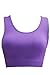 Franato Women's Workout Cross Back Padded Racerback Gym Yoga Sport Bra