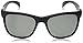 Suncloud Doubletake Polarized Sunglass with Polycarbonate Lens, Matte Black Frame/Gray
