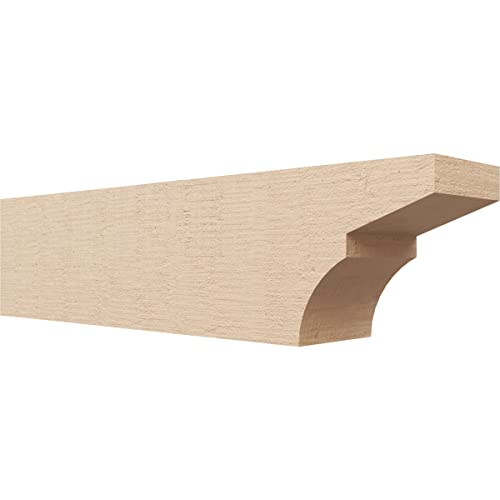 Ekena Millwork 6"W x 8"H x 12"L Monterey Woodgrain TimberThane Rafter Tail, Pri…