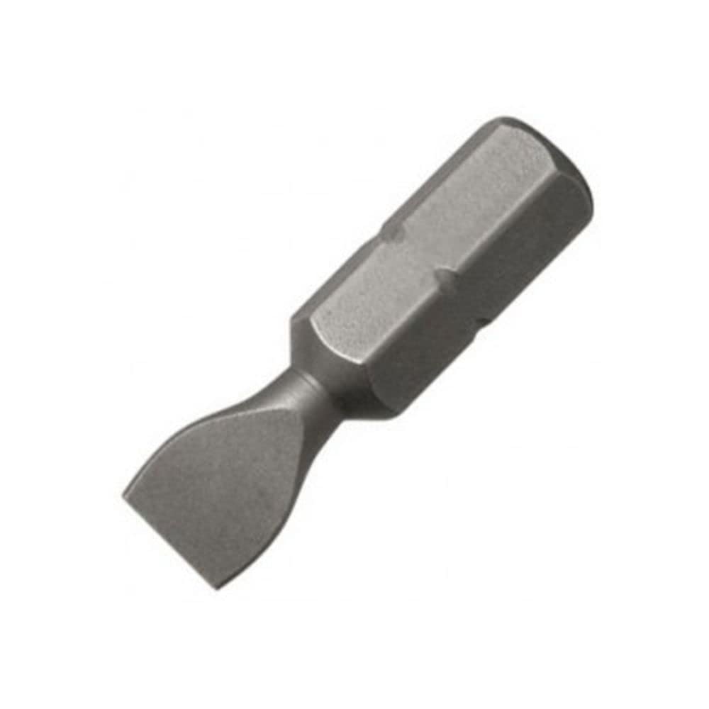 Trend Snappy 25mm Long Slotted Insert Bits, Pack of 3, 4.5mm x 0.6mm, Ideal for Traditional Slotted Screws, SNAP/IS45/3