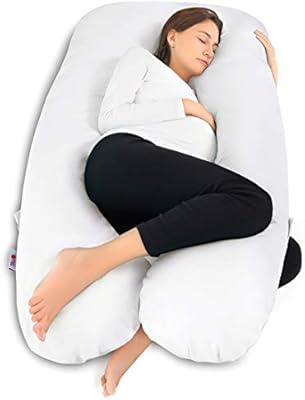 Meiz U Shaped Total Body Pregnancy Support Pillow For Side